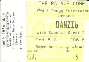 Danzig 2006 ticket