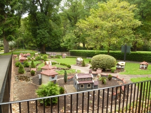 Miniature Tudor Village at the Fitzroy Gardens
